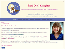 Tablet Screenshot of owlsdaughter.com